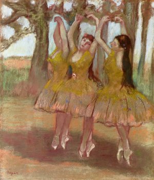 Main Product Photo of A Grecian Dance Painting by Edgar Degas