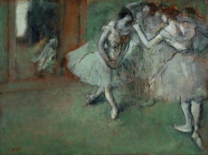 A Group Of Dancers by Edgar Degas Oil Painting Reproduction