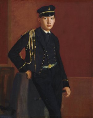 Achille De Gas in the Uniform of a Cadet by Edgar Degas Oil Painting Reproduction