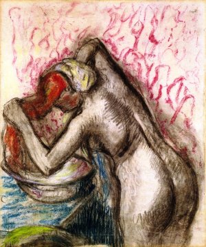 After the Bath 3 by Edgar Degas Oil Painting Reproduction