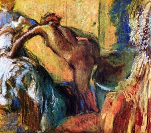 After the Bath 8 by Edgar Degas Oil Painting Reproduction