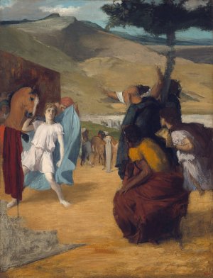 Alexander and Bucephalus by Edgar Degas Oil Painting Reproduction