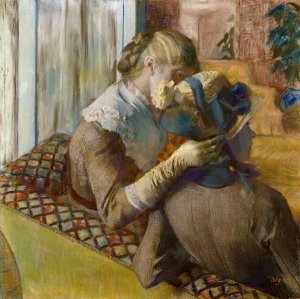 At the Milliner's by Edgar Degas Oil Painting Reproduction
