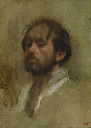 Autoportrait by Edgar Degas Oil Painting Reproduction
