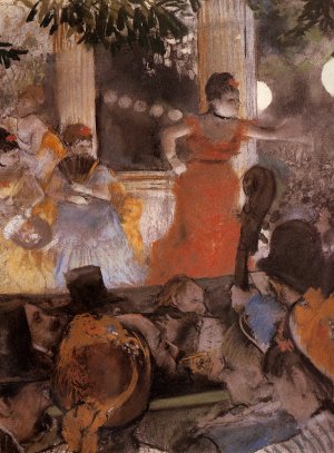 Aux Ambassadeurs by Edgar Degas Oil Painting Reproduction