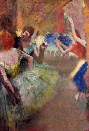 Ballet Scene by Edgar Degas Oil Painting Reproduction