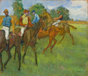 Before the Race by Edgar Degas Oil Painting Reproduction