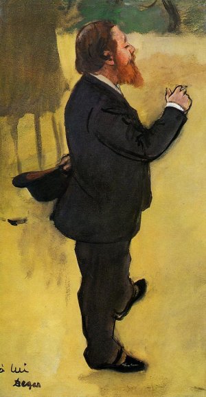 Carlo Pellegrini by Edgar Degas Oil Painting Reproduction