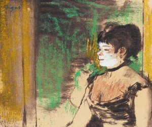 Main Product Photo of Chanteuse De Cafe-Concert Painting by Edgar Degas