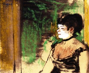 Chanteuse de Cafe-Concert by Edgar Degas Oil Painting Reproduction