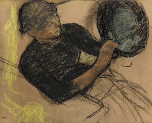 Chez La Modiste by Edgar Degas Oil Painting Reproduction