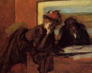 Conversation by Edgar Degas Oil Painting Reproduction