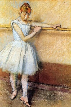 Dancer at the Barre by Oil Painting Reproduction