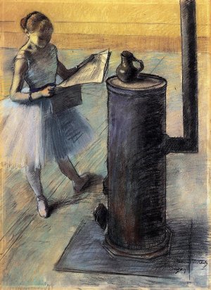 Dancer Resting by Edgar Degas Oil Painting Reproduction
