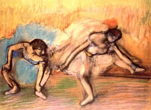 Dancers Resting II by Edgar Degas Oil Painting Reproduction