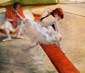 Dancers Resting by Edgar Degas Oil Painting Reproduction