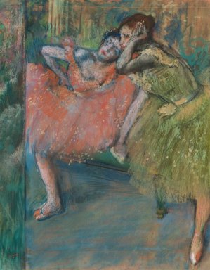 Danseuses Au Foyer by Edgar Degas Oil Painting Reproduction