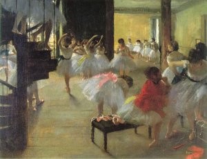 Ecole de Danse by Edgar Degas Oil Painting Reproduction