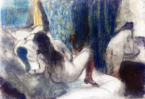 Main Product Photo of Female Nudes Painting by Edgar Degas