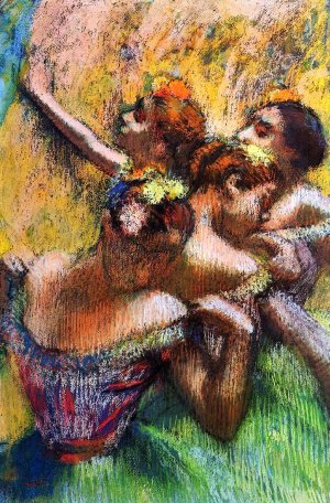 Four Dancers by Edgar Degas Oil Painting Reproduction