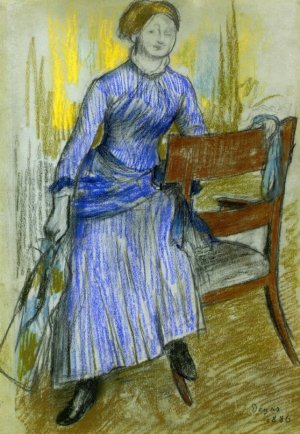 Helene Rouart Mme. Marin by Edgar Degas Oil Painting Reproduction