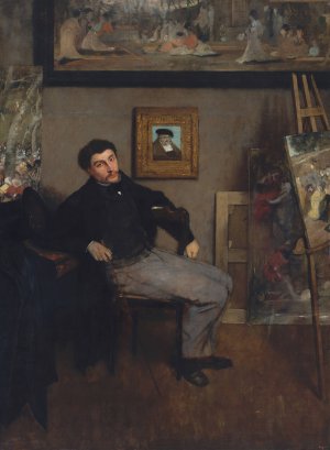 James-Jacques-Joseph Tissot by Edgar Degas Oil Painting Reproduction