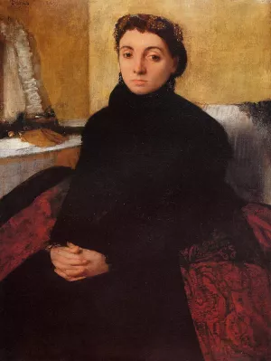Josephine Gaujean by Edgar Degas - Hand-Painted Oil Painting Reproduction