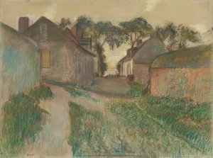 La Rue Quesnoy, Saint-Valery-Sur-Somme by Oil Painting Reproduction