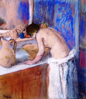La Toilette, Fillette by Edgar Degas Oil Painting Reproduction