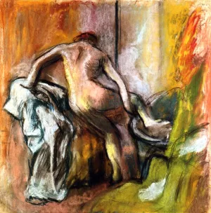 Leaving the Bath II by Oil Painting Reproduction