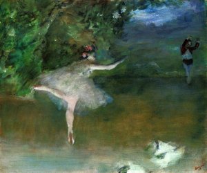 Les Pointes by Edgar Degas Oil Painting Reproduction