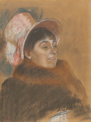 Madame Dietz-Monnin by Edgar Degas Oil Painting Reproduction
