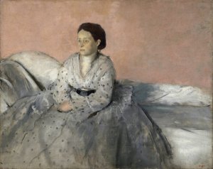 Madame Rene de Gas by Edgar Degas Oil Painting Reproduction