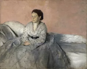 Madame Rene de Gas by Edgar Degas Oil Painting Reproduction