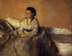 Madame Rene De Gas by Edgar Degas Oil Painting Reproduction