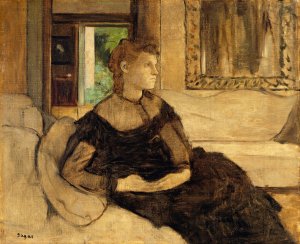 Madame Theodore Gobillard by Edgar Degas Oil Painting Reproduction