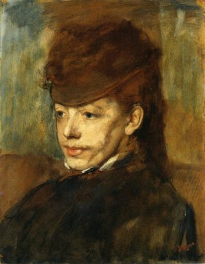 Mademoiselle Malo by Edgar Degas Oil Painting Reproduction