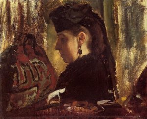 Mademoiselle Marie Dihau by Edgar Degas Oil Painting Reproduction