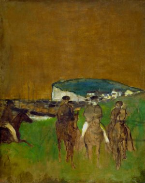 Morning Ride by Edgar Degas Oil Painting Reproduction