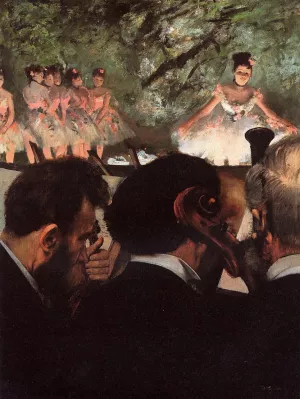 Musicians in the Orchestra by Edgar Degas Oil Painting Reproduction