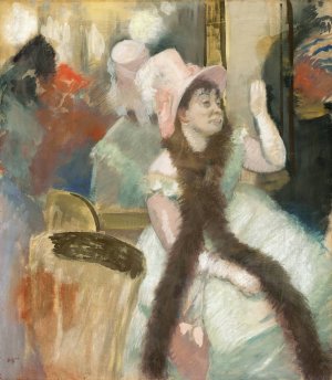 Portrait after a Costume Ball by Edgar Degas Oil Painting Reproduction