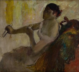 Portrait de Mlle Rose Caron by Edgar Degas Oil Painting Reproduction