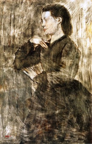 Portrait of a Woman II by Edgar Degas Oil Painting Reproduction
