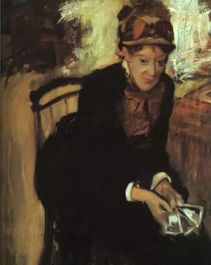 Portrait of Mary Cassatt by Oil Painting Reproduction