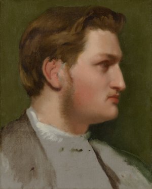 Portrait of Paul Valpincon by Edgar Degas Oil Painting Reproduction