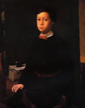 Portrait of Rene De Gas by Edgar Degas Oil Painting Reproduction