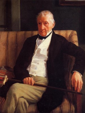 Portrait of Rene-Hillaire De Gas by Edgar Degas Oil Painting Reproduction