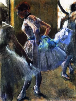 Preparation for Class by Edgar Degas Oil Painting Reproduction