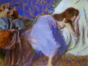 Rest by Edgar Degas - Hand-Painted Oil Painting Reproduction