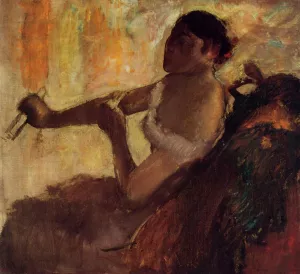 Rose Caron by Edgar Degas - Hand-Painted Oil Painting Reproduction